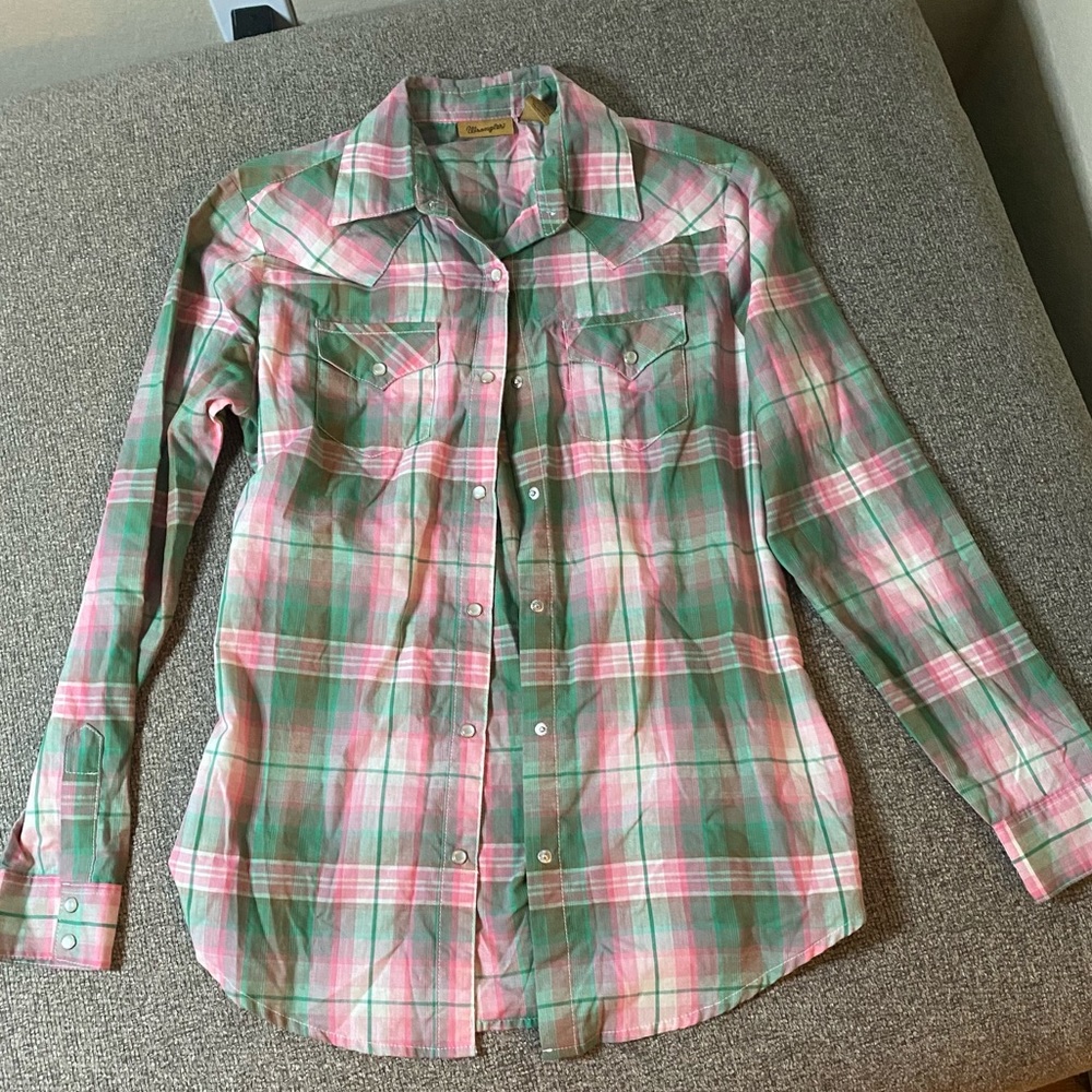 Wrangler Button Up Shirt
